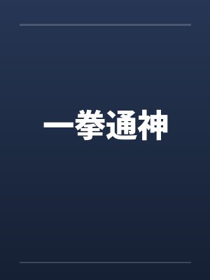 一拳通神笔趣阁无弹窗